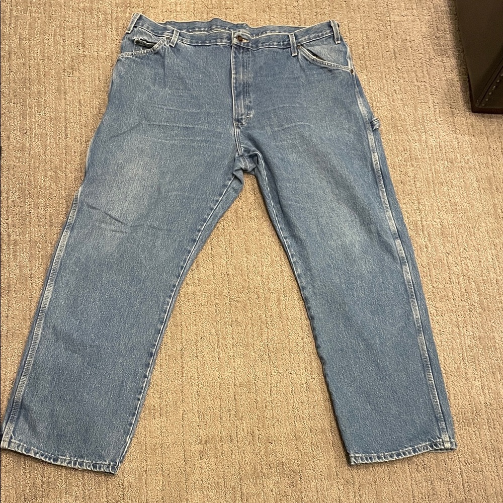 Dickies Men's Relaxed Fit Blue Jeans